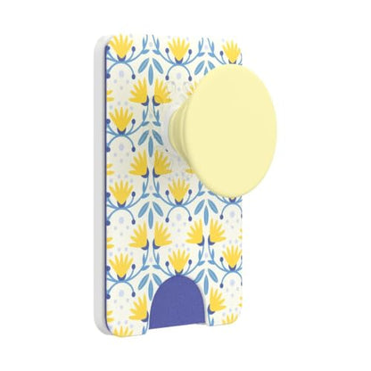 PopSockets Adhesive Phone Wallet with Grip- Tea Towel - color: Tea Towel, style: MagSafe