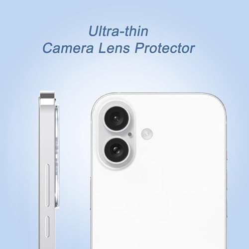 Ailun 3 Pack Screen Protector for iPhone 17 [6.3 inch] + 3 Pack Camera Lens Protector with Installation Frame and 3 Pc Privacy Screen Protector for iPhone 17