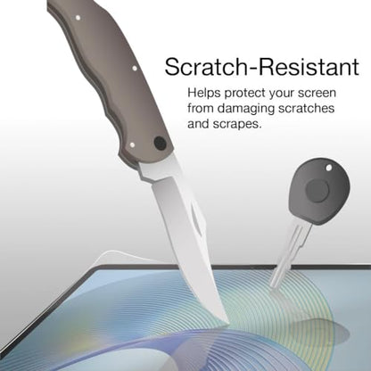 BoxWave Screen Protector Compatible with Micro-Air EasyTouchâ„¢ OEM Control Display - ClearTouch Anti-Glare ToughShield 9H (2-Pack), Anti-Glare 9H Tough Flexible Film Screen Protector