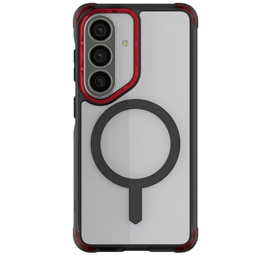 Ghostek Covert Clear Samsung S26 MagSafe Case with Magnetic Ring, Slim Thin Military Grade Shockproof Phone Cover Compatible with 2026 Galaxy S26 (6.3") (Smoke) - color: Smoke, size: Galaxy S26
