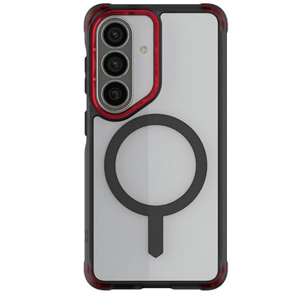 Ghostek Covert Clear Samsung S26 MagSafe Case with Magnetic Ring, Slim Thin Military Grade Shockproof Phone Cover Compatible with 2026 Galaxy S26 (6.3") (Smoke) - color: Smoke, size: Galaxy S26