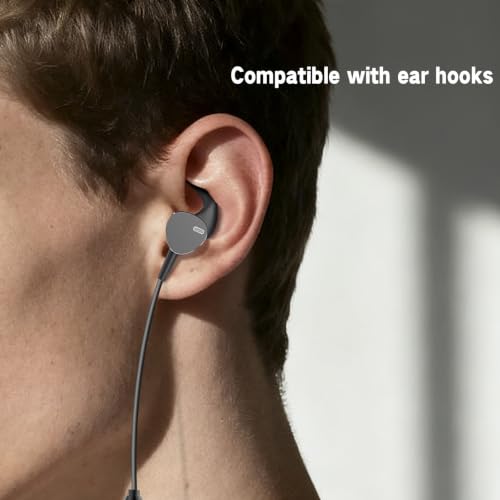 Type C Wired Headphones Deep Bass Earbuds with Noise Cancelling,Magnetic