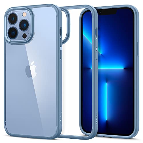 Spigen for iPhone 13 Pro Max Case, Ultra Hybrid [No Magnet Ring][Anti-Yellowing] - Sierra Blue - color: Sierra Blue, size: iPhone 13 Pro Max