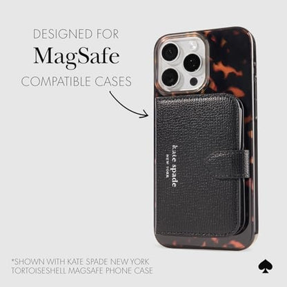 kate spade new york Morgan Magnetic Card Holder/Wallet - Midnight Black - color: Morgan - Midnight Black