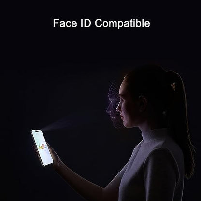 Ailun Privacy Screen Protector for iPhone 16 / iPhone 15 / iPhone 15 Pro - size: 16/15/15 Pro 6.1 inches