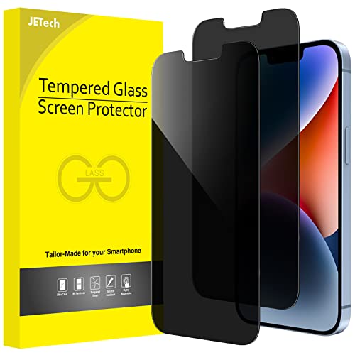 JETech Privacy Screen Protector for iPhone 14, 2-Pack - size: iPhone 14