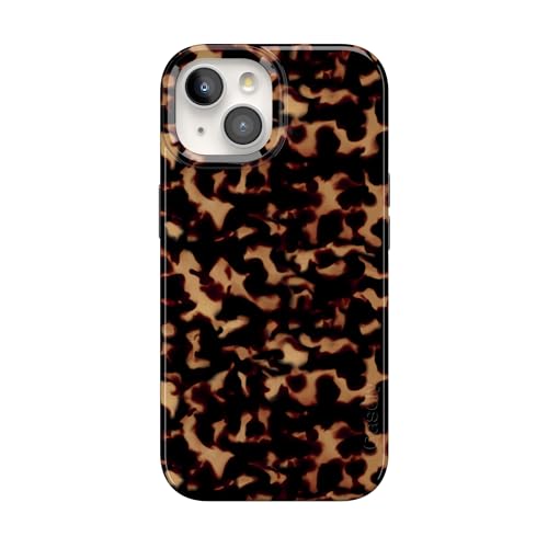 Casely iPhone 15 Plus Case | Shell Shocked | Tortoise Print | Compatible with MagSafe | Classic Ultra Slim Design - color: Shell Shocked | Tortoise Print