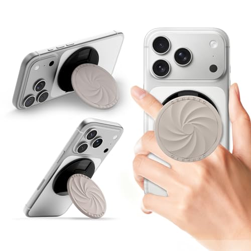 ORNARTO Vortuxe for MagSafe Phone Grip with Kickstand, Stone Gray - color: Stone Gray