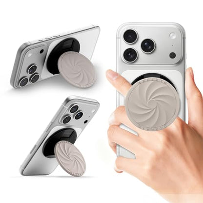 ORNARTO Vortuxe for MagSafe Phone Grip with Kickstand, Stone Gray - color: Stone Gray