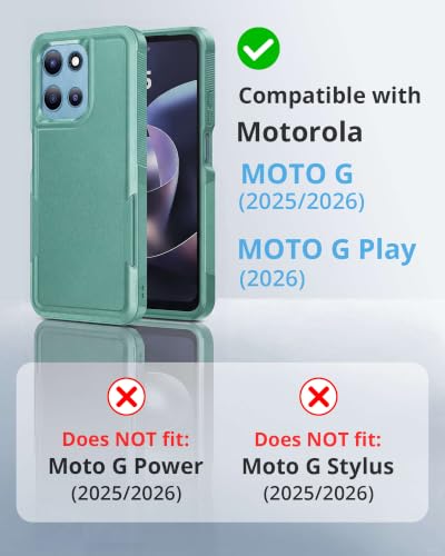 for Motorola Moto G 2026 2025 / G Play 2026 Case Olive Green - color: Olive Green