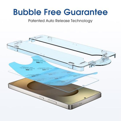 amFilm OneTouch for Samsung Galaxy S25 Ultra Screen Protector TemperedGlass - size: S25U-6.9"