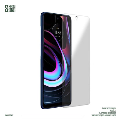 3 Packs Screen Protector Case Friendly Anti-Scratch Ultra-Thin Clear HD Hardness Shatter Proof Tempered Glass Protective Film Compatible with Moto Edge 2021 5G.