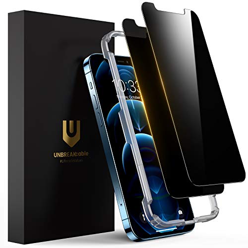 UNBREAKcable Privacy Screen Protector for iPhone 12/12 Pro, 2-Pack - size: iPhone 12/12 Pro