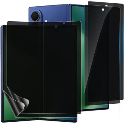 2 Sets Privacy Screen Protector for Samsung Galaxy Z Fold 7 8.0" - size: Samsung Galaxy Z Fold 7
