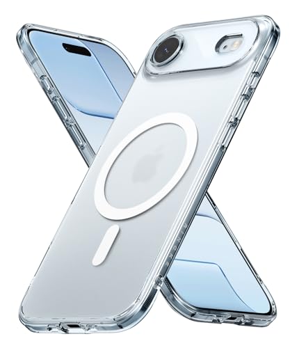 Ringke for iPhone Air Case [Fusion Magnetic Matte Clear] | Compatible with MagSafe, Oil & Dirt Resistant, Anti-Fingerprint Technology Prevents Oily Smudges, Feels Velvety Soft - size: iPhone Air