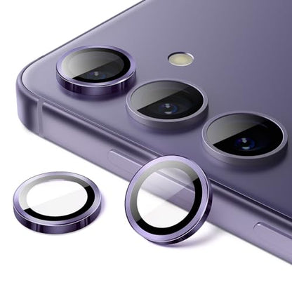 JETech Camera Lens Protector for Galaxy S24 Plus, Cobalt Violet, 1 Set - color: Cobalt Violet