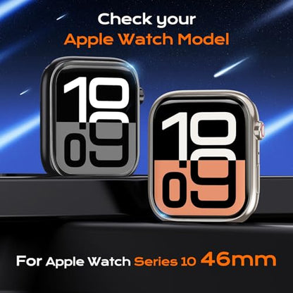 3Pcs for Apple Watch Series 11 Screen Protector 46mm/Series 10 46mm - size: Series 11/10 46MM