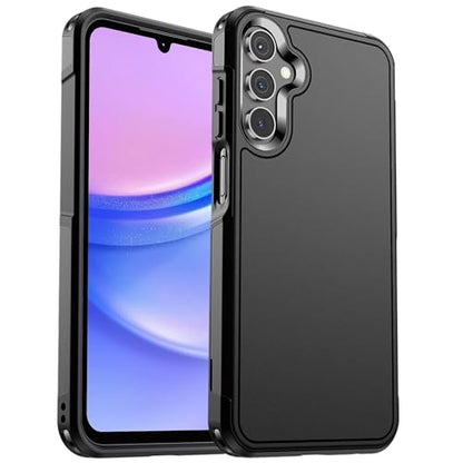 zapica Designed for Samsung Galaxy A15 5G Case, Black | Military Grade Drop Protection, Dual Layer Structure Design, Heavy Duty Shockproof Non-Slip Phone Cover - color: Black, size: Samsung Galaxy A15 5G 6.5''