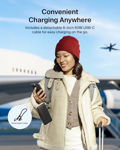 Belkin 20000mAh 20W 2C1A Power Bank w/Digital Display for iPhone, Galaxy - color: Black, style: 20K mAh