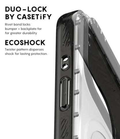 CASETiFY for iPhone Air Case - Impact | Slim Fit | 8.2 ft. 4X Military Grade Drop Protection | 90s Daisy | Black - color: 90s Daisy, size: Iphone Air (6.5")