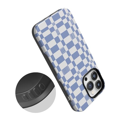 Casely iPhone 14 Pro Max Case | Reality Check | Periwinkle | Bold Protective Design | Compatible with MagSafe - color: Reality Check | Periwinkle