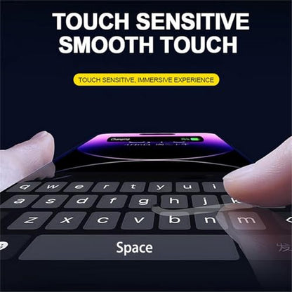 Smoothshield 2 Packs – Tempered Glass Screen Protector with Anti-Scratch Anti-Fingerprint Privacy & Auto Dust-Free Install, 9 H Surface Hardness, Bubble Free (Privacy 1 Pack,16) - color: Privacy 1 Pack, size: 16