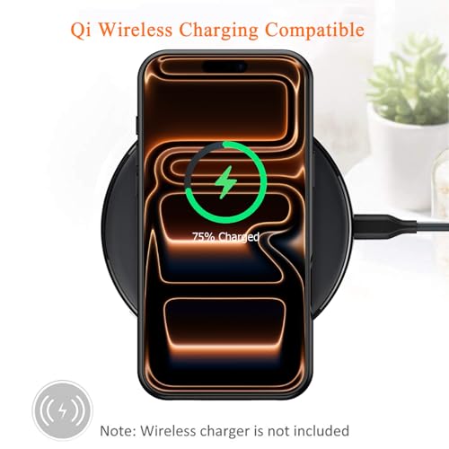 Battery Case for iPhone 17 Pro Max,12000mAh Rechargeable Portable Charging Case with Wireless Charging Compatible for iPhone 17 Pro Max (6.9inch) with Carplay Extend Battery Pack Charger Cover (Black) - size: iPhone 17 Pro Max-12000mAh Black
