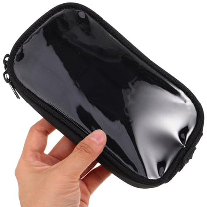 Motorcycle Tank Bag Magnetic Waterproof Phone Holder Touchscreen Gas Tank Storage Pouch for Motorcycles Scooters Electric Bikes Compact 7.48 X 4.33 X 0.98In