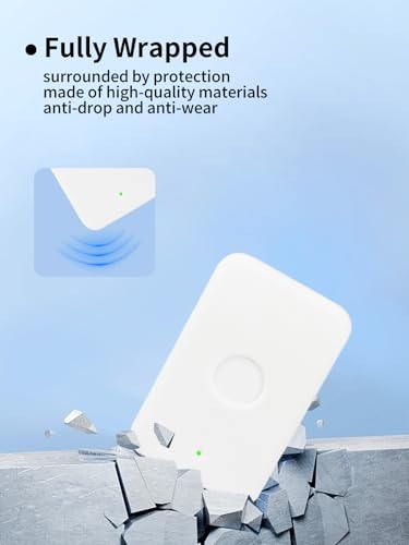 Compatible with Apple iPhone Air MagSafe Battery,UYRUREL Premium Silicone Shockproof Protection Ultra-Thin Design, Comfortable and Skin-Friendly,White. - color: White