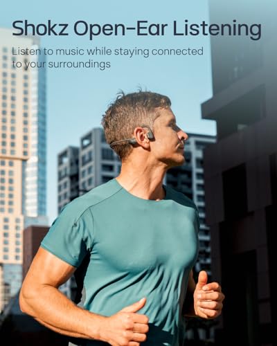 SHOKZ OpenRun Pro 2 Mini Bone Conduction Bluetooth Sport Headphones, Black - color: Black, size: Mini