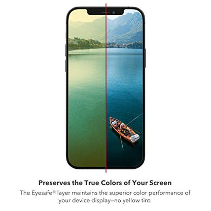 ZAGG Glass Elite VisionGuard+ Screen Protector - for iPhone 12 Pro Max - Impact Protection, Scratch Resistant, Fingerprint Resistant, Smudge Resistant, Oil Resistant, InvisibleShield, clear (200106675) - size: iPhone 12 Pro Max, style: Glass Elite VisionG