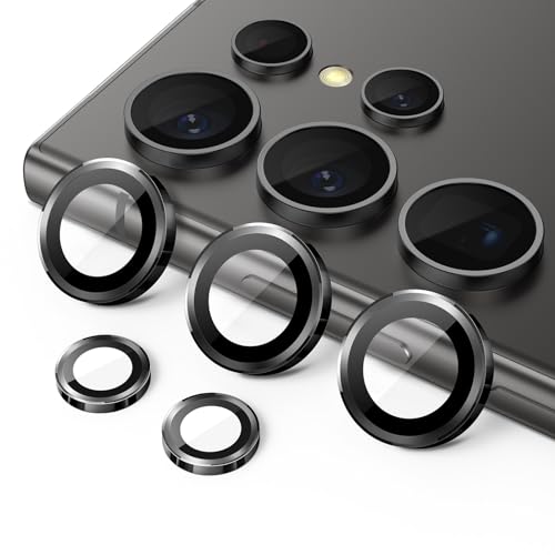 JETech Camera Lens Protector for Samsung Galaxy S24 Ultra, Black, 1 Set