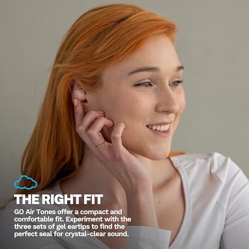 JLab Go Air Pop+ Earbuds, Dual Connect, EQ3 Sound, Tones 474 - color: F-474 C, style: Nude