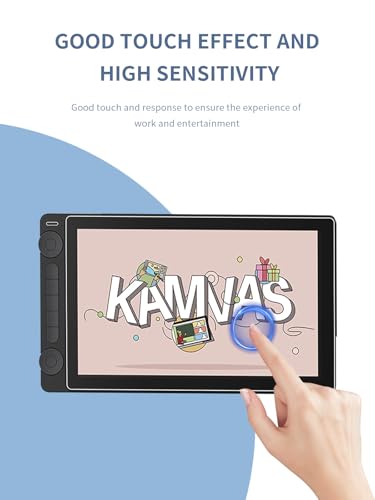 [2 Pack] Screen Protector for HUION Kamvas 13 (Gen 3) 13.3 Inch Drawing Tablet, Flexible TPU Film Compatible with HUION Kamvas 13 Gen3 13.3",Anti-Scratch Ultra-Thin.(Not tempered glass)