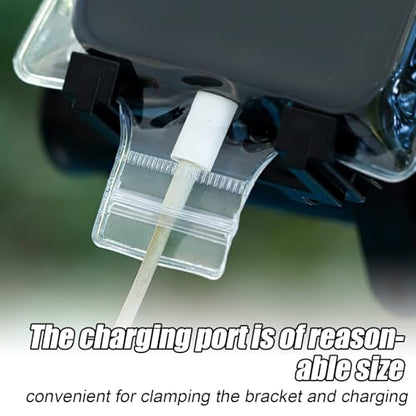 Cycling Waterproof Phone Bag Rain Protection Touch Control | Cell Phone Pouch for Bike Cycling for Kayaking Boating Travel Men Women Food Delivery Riders