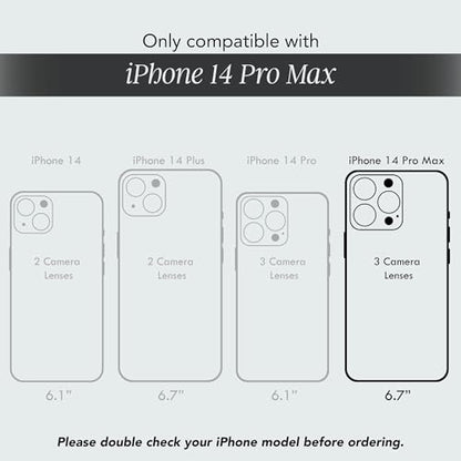 COCOMII Rectangle for iPhone 14 Pro Max Case, Natural Real Mother of Pearl | Compatible with MagSafe Wireless Charging, Shockproof 10ft Drop Protection, Camera & Screen Protection, Premium Glossy Finish - color: Natural Real Mother of Pearl, size: iPhone