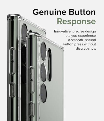 Ringke for Samsung Galaxy S23 Ultra Case [Fusion Matte Clear] | Oil & Dirt Resistant, Anti-Fingerprint Technology Prevents Oily Smudges, Frosted Coating Feels Velvety Soft - size: Galaxy S23 Ultra