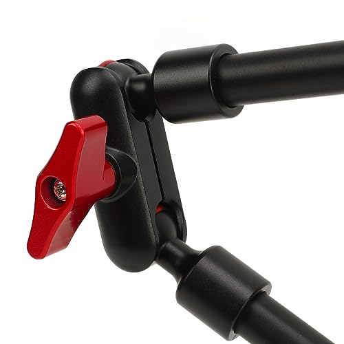 LICAEVEY 22 Adjustable Magic Arm with Clamp Camera Mount, Articulating Arm Friction Magic Arm Camera Mount Clamp with 1/4in Thread for LED Light Video Rig Tripod Action Camera