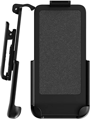 Encased Falcon Designed for Samsung Galaxy S21 FE Belt Clip Case, Full Body Protective Phone Case with Holster (Black) - size: S21 FE