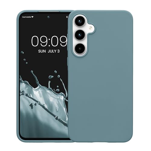 kwmobile Case Compatible with Samsung Galaxy A55 5G Case - Soft Slim Protective TPU Silicone Cover - Antique Stone - color: Antique Stone, size: Galaxy A55 5G