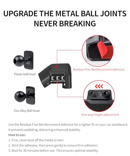 Car Phone Mount for 2015-2018 Ford F-150 Accessories, Magsafe Magnetic Clip - size: for 2015 2016 2017 2018 Ford F-150