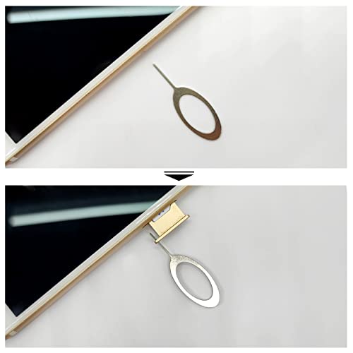 Medsuo 6pcs SIM Card Removal Tool Card Tray Eject Pins Slot Opener Needle