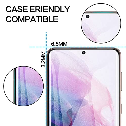 LYWHL [2 Pack for Samsung Galaxy S21 Plus Privacy Screen Protector, Anti-Spy Full Adhesive Flexible Film for Galaxy S21 Plus, [Compatible Fingerprint] Easy Installation Frame - size: Samsung Galaxy S21 Plus
