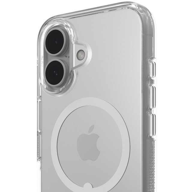 ZAGG Crystal Palace Snap Case for iPhone 16 Pro – Military-Grade 13ft Drop Protection, MagSafe Compatible, Crystal Clear, Anti-Yellowing, Graphene-Reinforced, Made from Recycled Materials - size: iPhone 16 Pro, style: With Magsafe