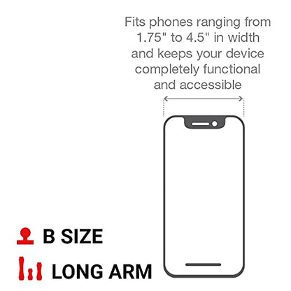 RAM MOUNTS X-Grip Large Phone Mount with Long Arm Twist-Lock Suction Cup - style: Long Arm