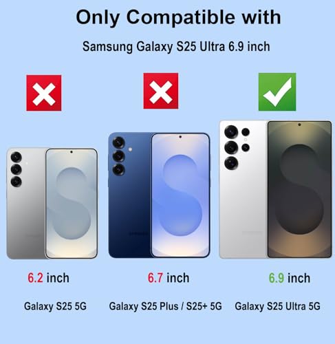2 Pack for Samsung Galaxy S25 Ultra Privacy Screen Protector [Not Glass], Anti-Spy Flexible TPU Film HD Ultra-Thin Bubble Free Case Friendly Full Coverage Hydrogel Film for S25 Ultra 6.9-inch