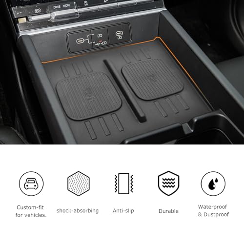 Center Console Wireless Charging for 2024-2026 Santa Fe Accessories - size: For Santa Fe 2024-2026