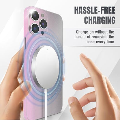 2Pcs Skin Wrap Compatible for iPhone 15 Pro – Slim Decal Vinyl Protective Film for Sides & Back – Sleek Fit, Premium Look – Compatible with All iPhone 15 Pro Cases - Nardo Gray - color: Nardo Gray