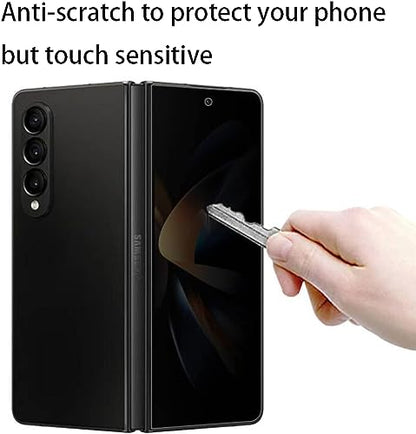 Anti-Spy Screen Protector Suit for Samsung Galaxy Z Fold 5 5G 2023, Matte Anti-Glare Privacy Outer Inner Soft Anti-Scratch Film Anti-Peeping - size: for Z Fold 5