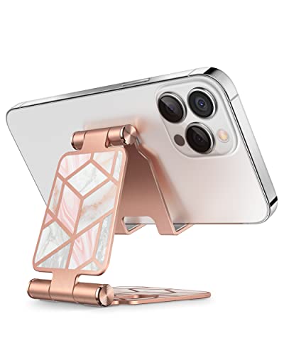 i-Blason Cell Phone Stand for Desk, Phone Holder fits All Phones, Marble - color: Marble